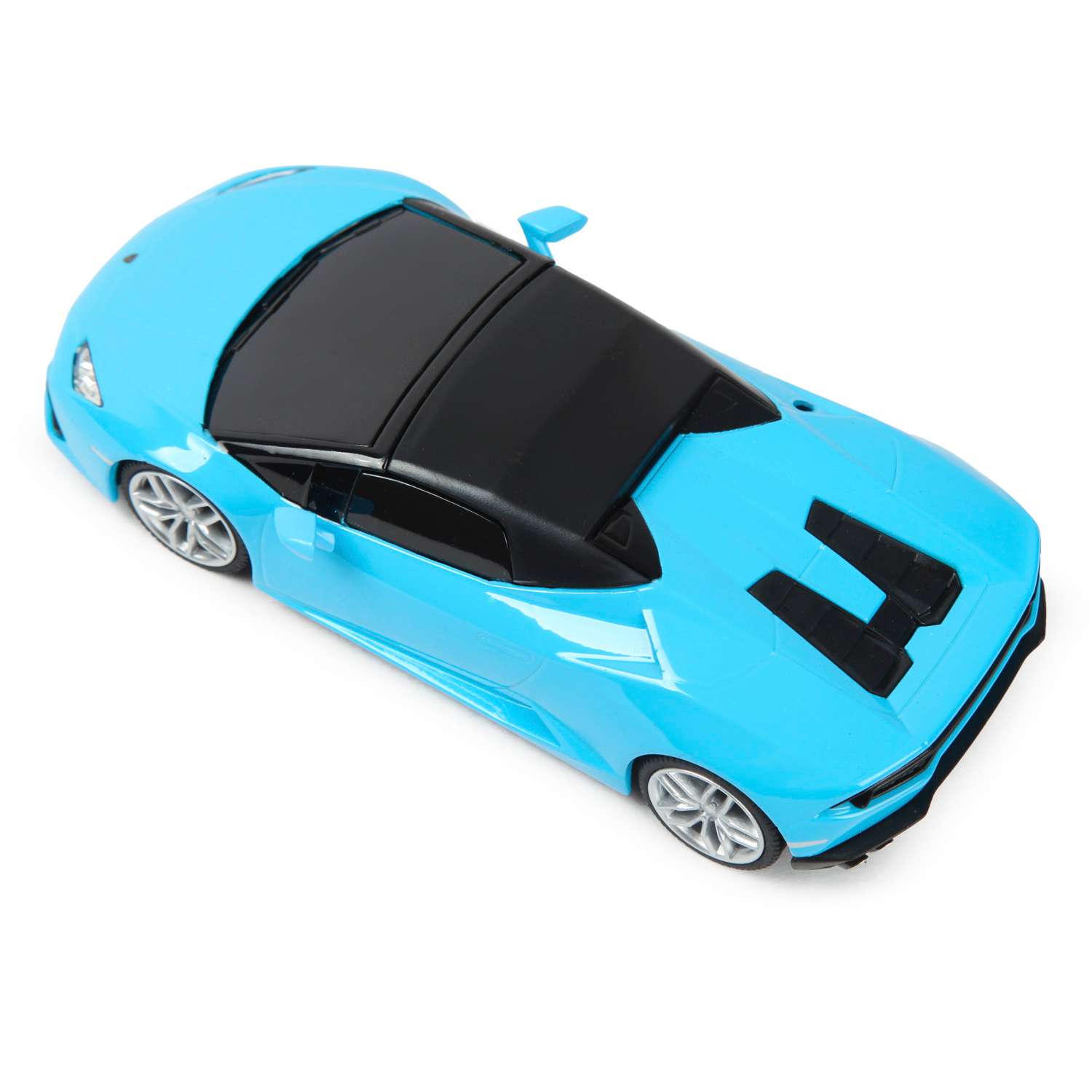 Машина MSZ 1:32 Lamborghini Huracan LP610-4 Spyder Голубая 68422 68422 - фото 7