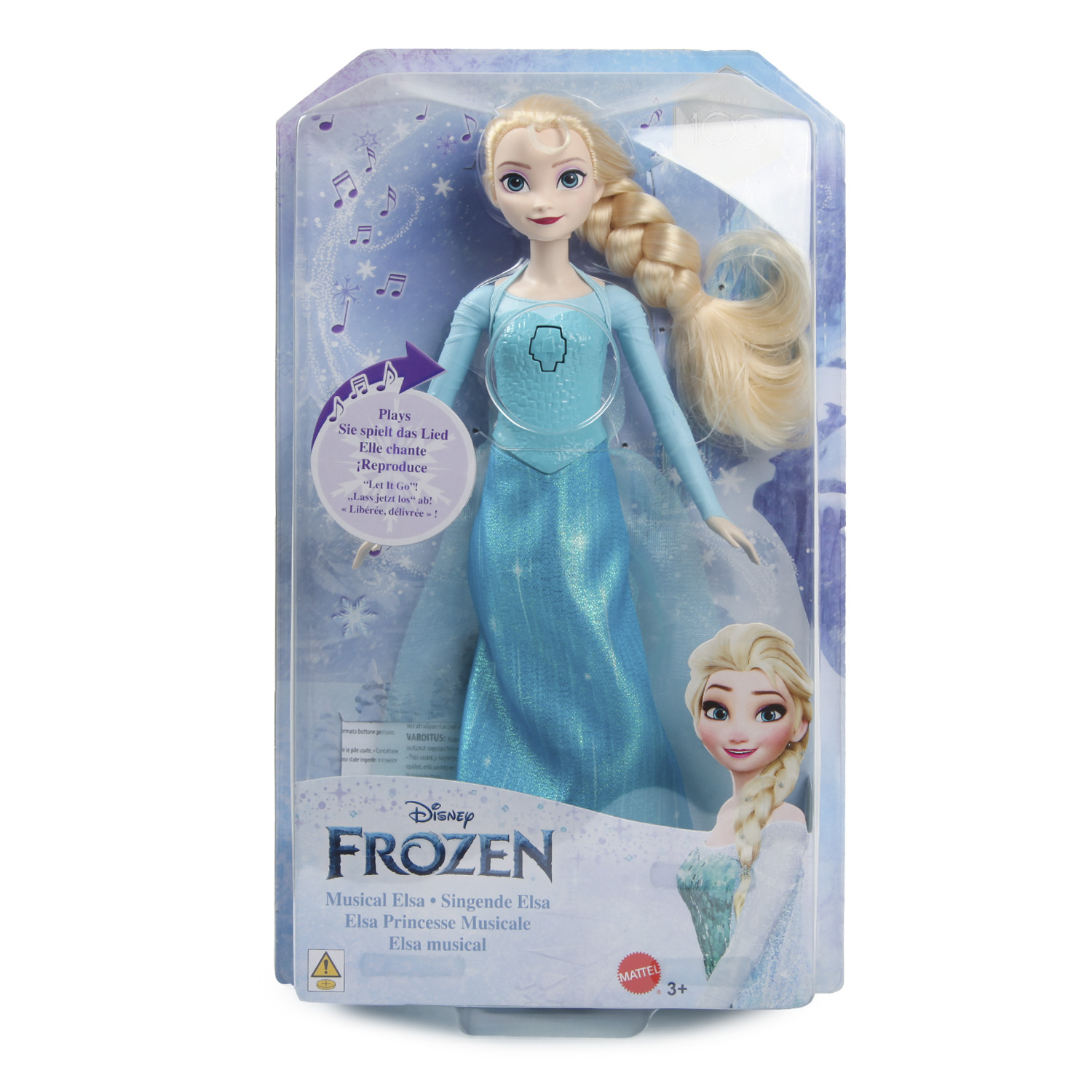 Кукла Disney Frozen поющая Эльза HMG38 HMG38 - фото 4