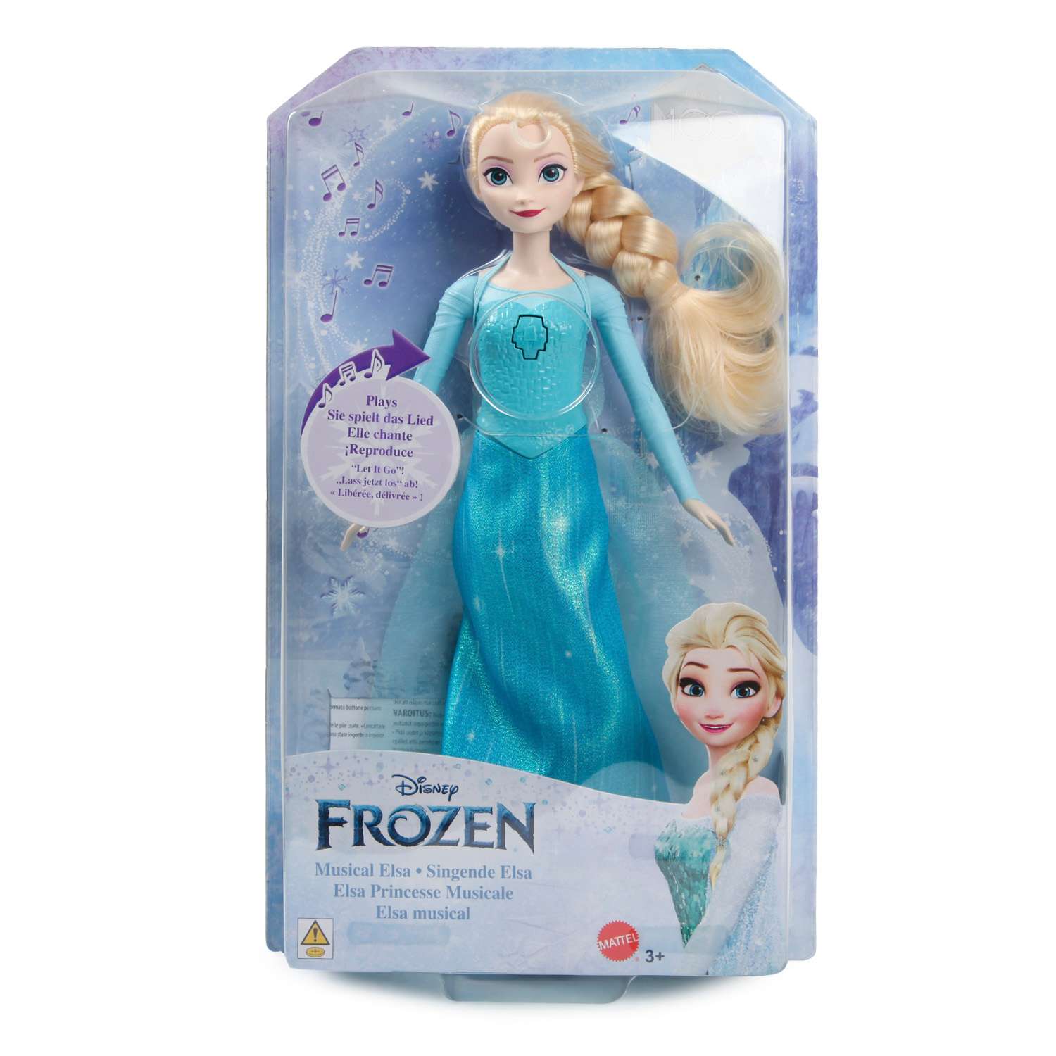 Кукла Disney Frozen поющая Эльза HMG38 HMG38 - фото 4