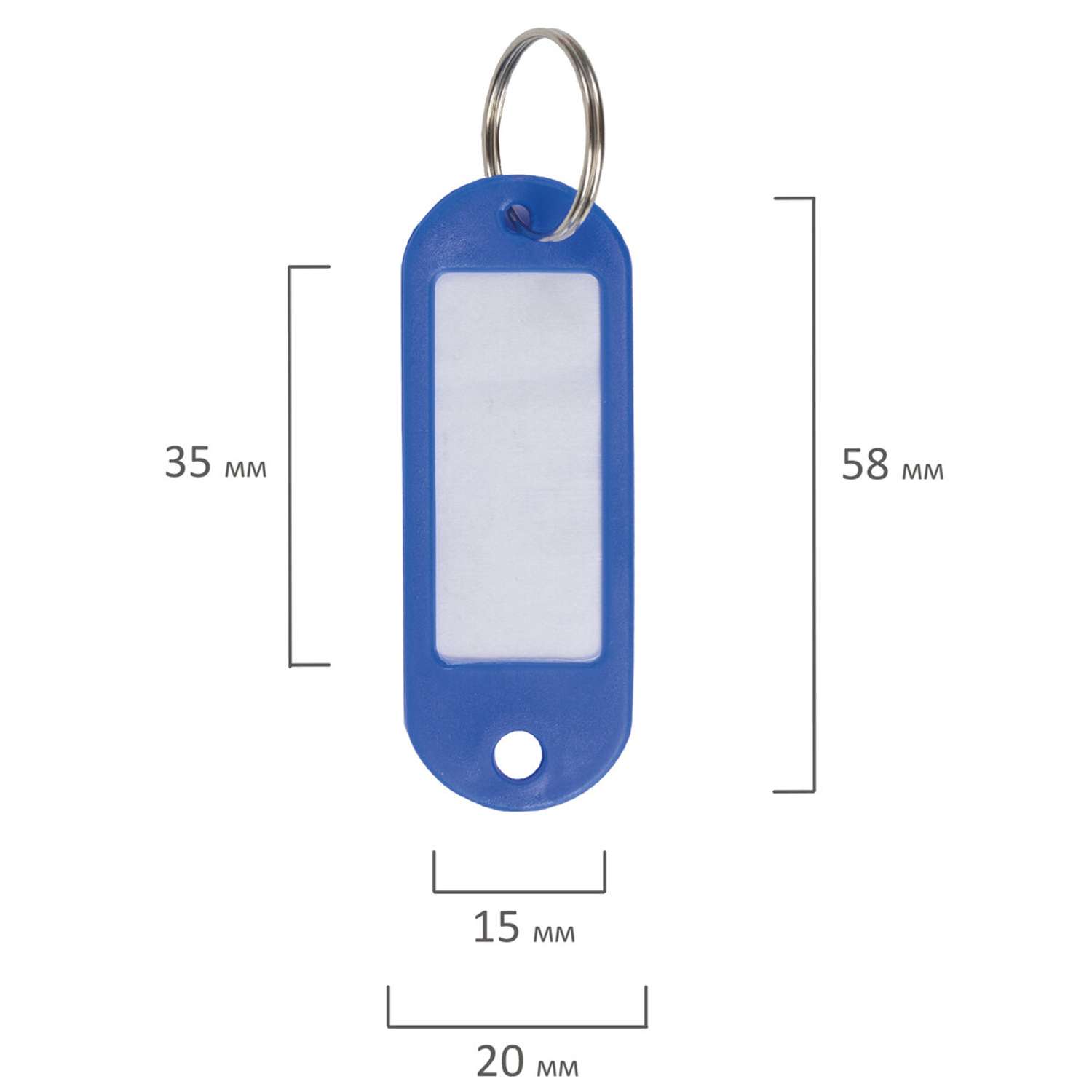 Бирки для ключей Staff Basic ассорти 12шт 231029 - фото 2