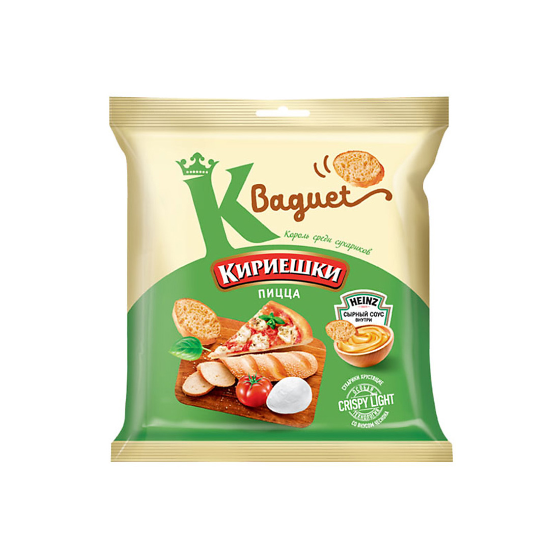 Сухарики KDV со вкусом пиццы и сырным соусом 75 г 9 шт купить по цене 447 ₽  в интернет-магазине Детский мир