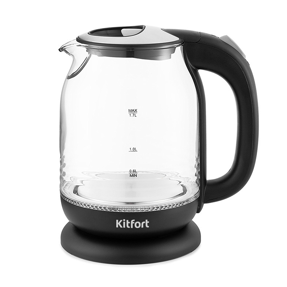 Чайник KITFORT КТ-654-5 серый - фото 2
