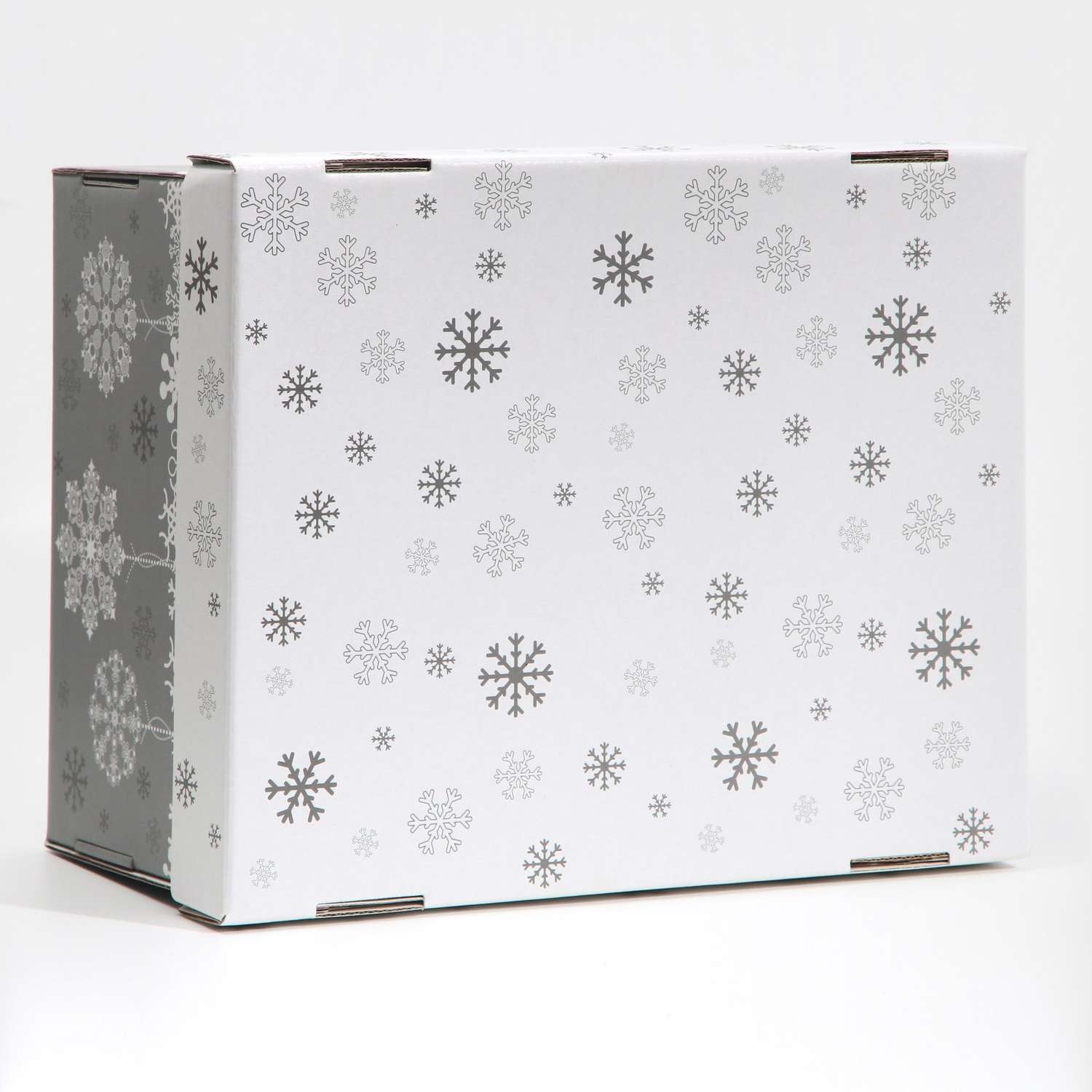 Складная коробка Дарите Счастье «Let it snow». 31.2×25.6×16.1 см - фото 4