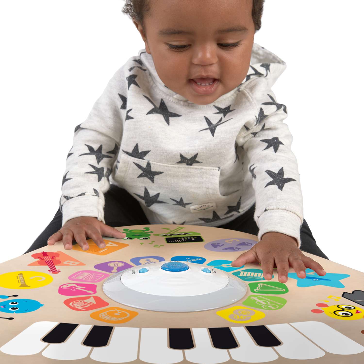 Серия Волшебное прикосновение HAPE Развивающая игрушка для малышей Музыкальный столик сенсорный - фото 7