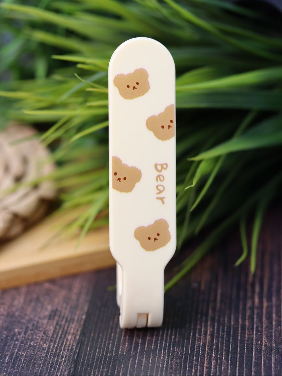 Расческа iLikeGift Bear double beige - фото 2