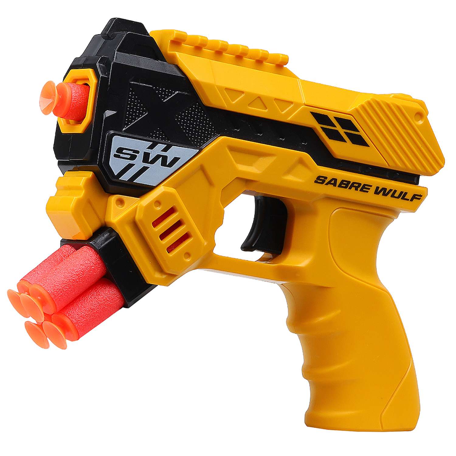 Игрушечное оружие Маленький Воин Бластер с мягкими пулями ручной затвор JB0211063 - фото 6