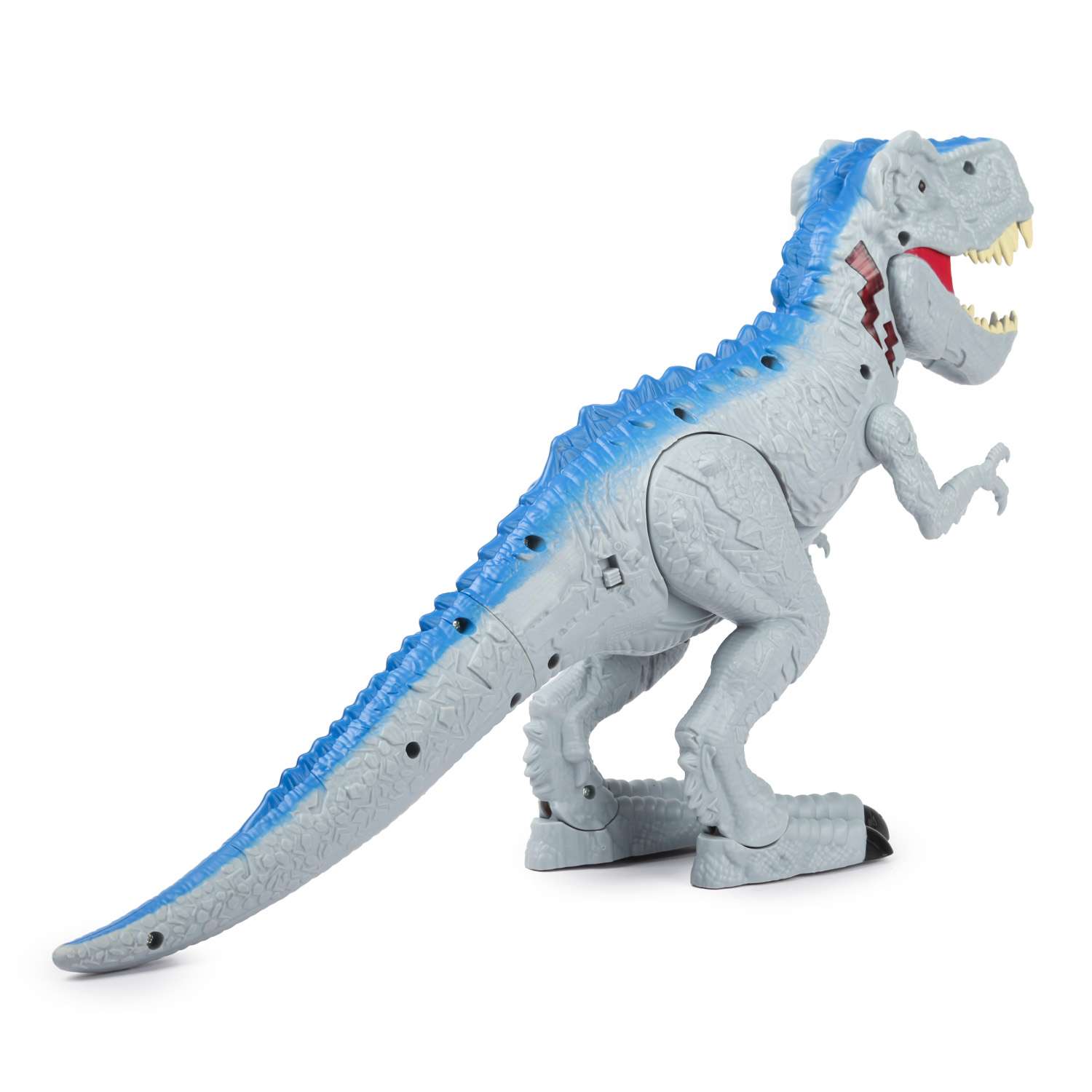 Фигурка Mighty Megasaur Dino T-Rex Динозавр Серый 80061 - фото 4