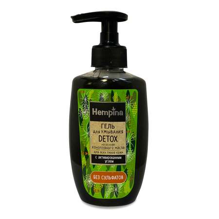 Гель для умывания Hempina Detox 200мл