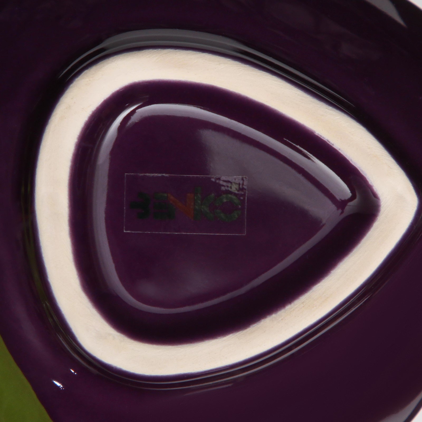 Тарелка Sima-Land керамическая «Ежевика» глубокая фиолетовая 18 см 1 сорт Иран - фото 4
