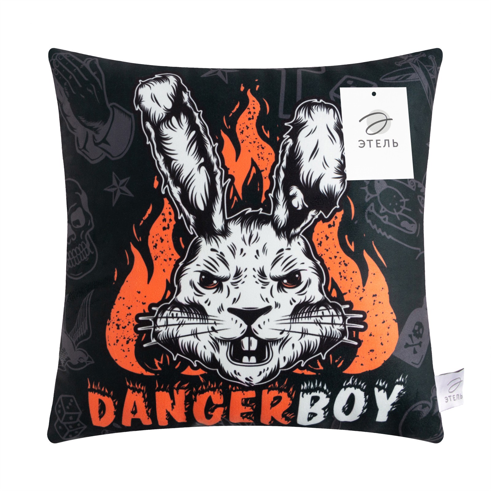 Подушка Этель Danger Boy 40*40 см - фото 5