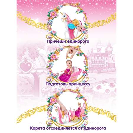 Кукла модельная Zuru Sparkle Girlz с каретой