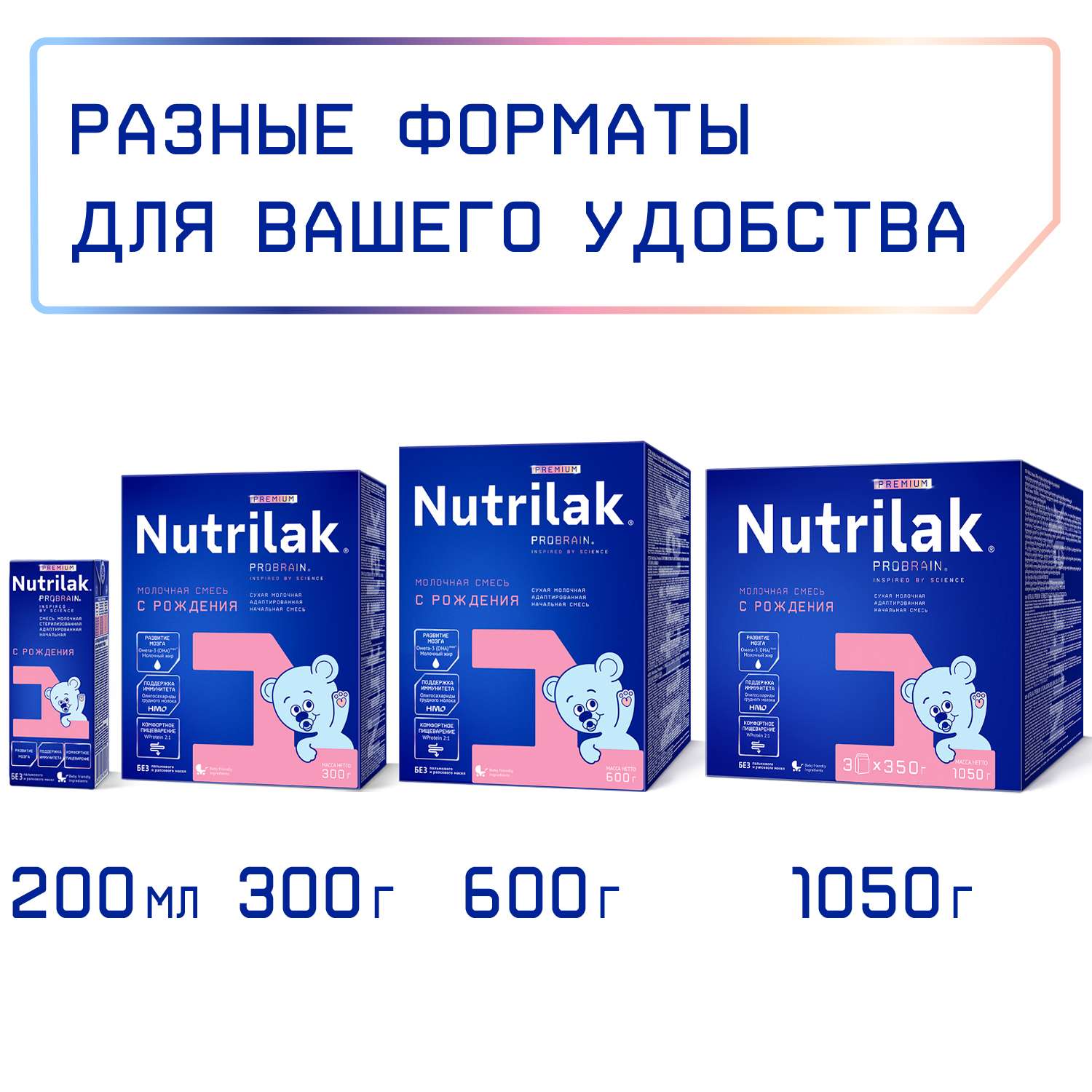 Смесь молочная Nutrilak Premium 1 с рождения 600г - фото 10
