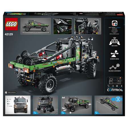 Конструктор LEGO Technic Полноприводный грузовик-внедорожник Mercedes-Benz Zetros 42129