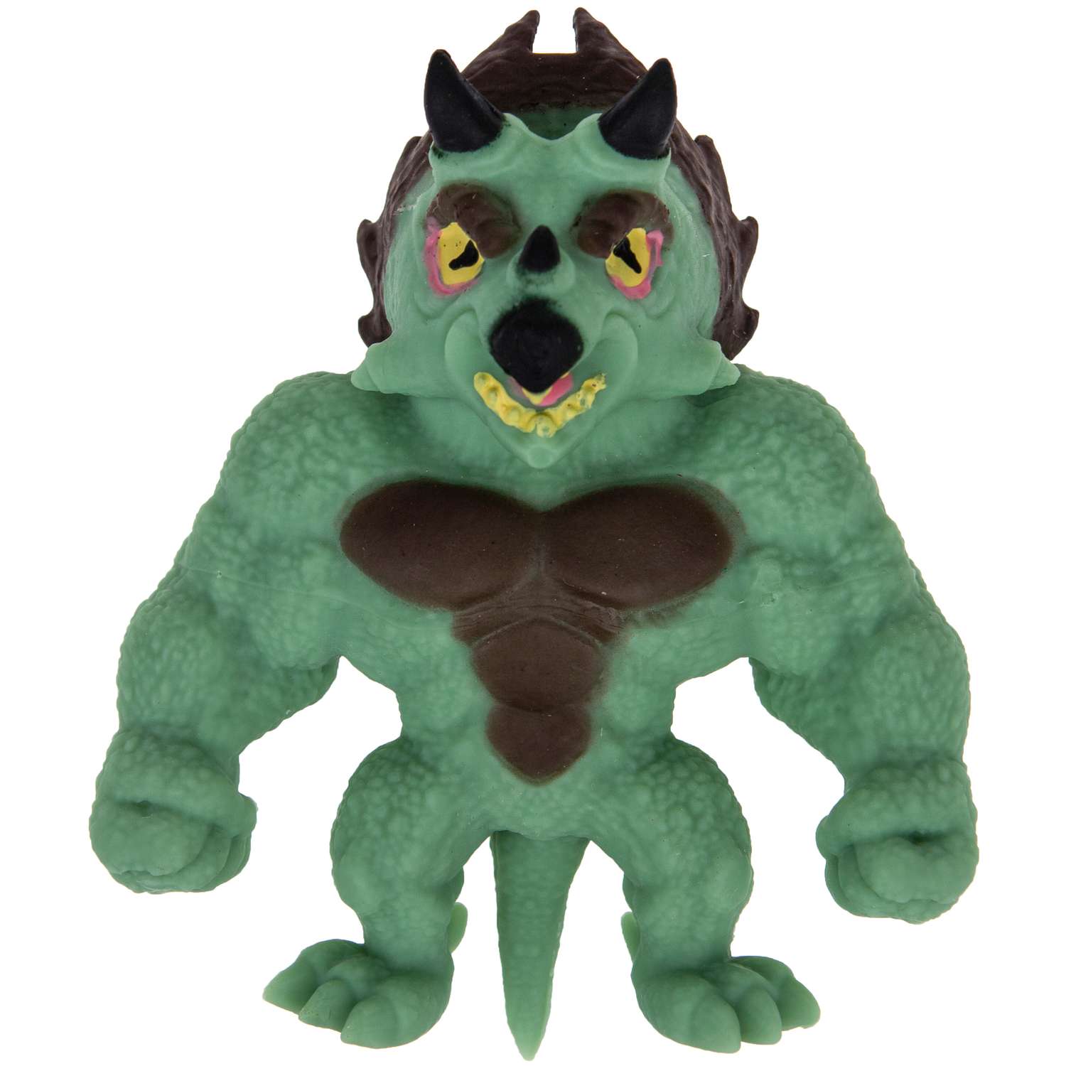 Игрушка-тягун 1Toy Monster Flex Dino Трицерокс Т22691-14 - фото 1