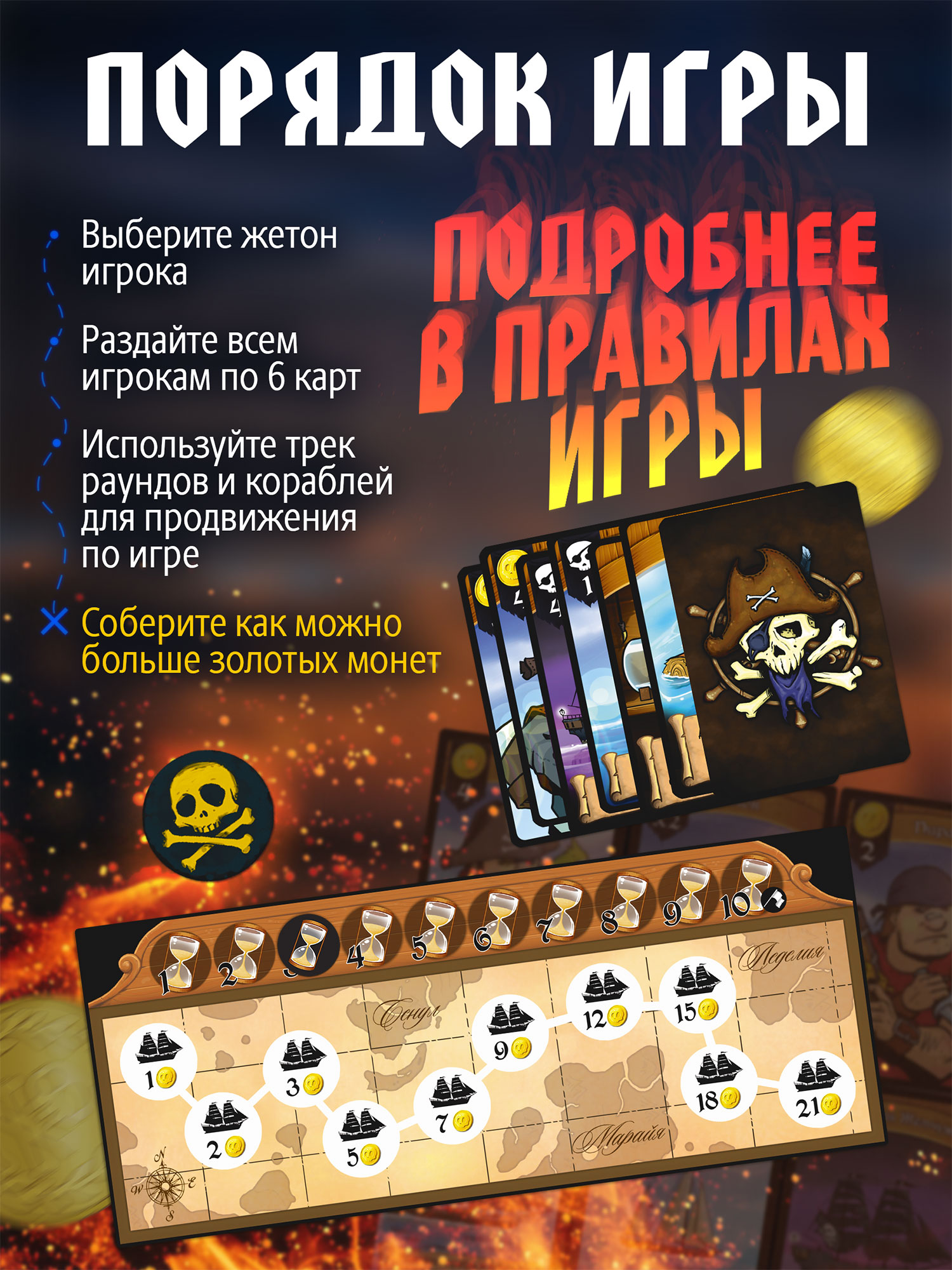 Игра карточная Нескучные игры Корсары - фото 4