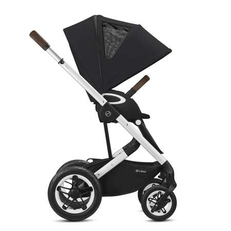 Коляска Cybex Talos S Lux SLV с дождевиком Deep Black