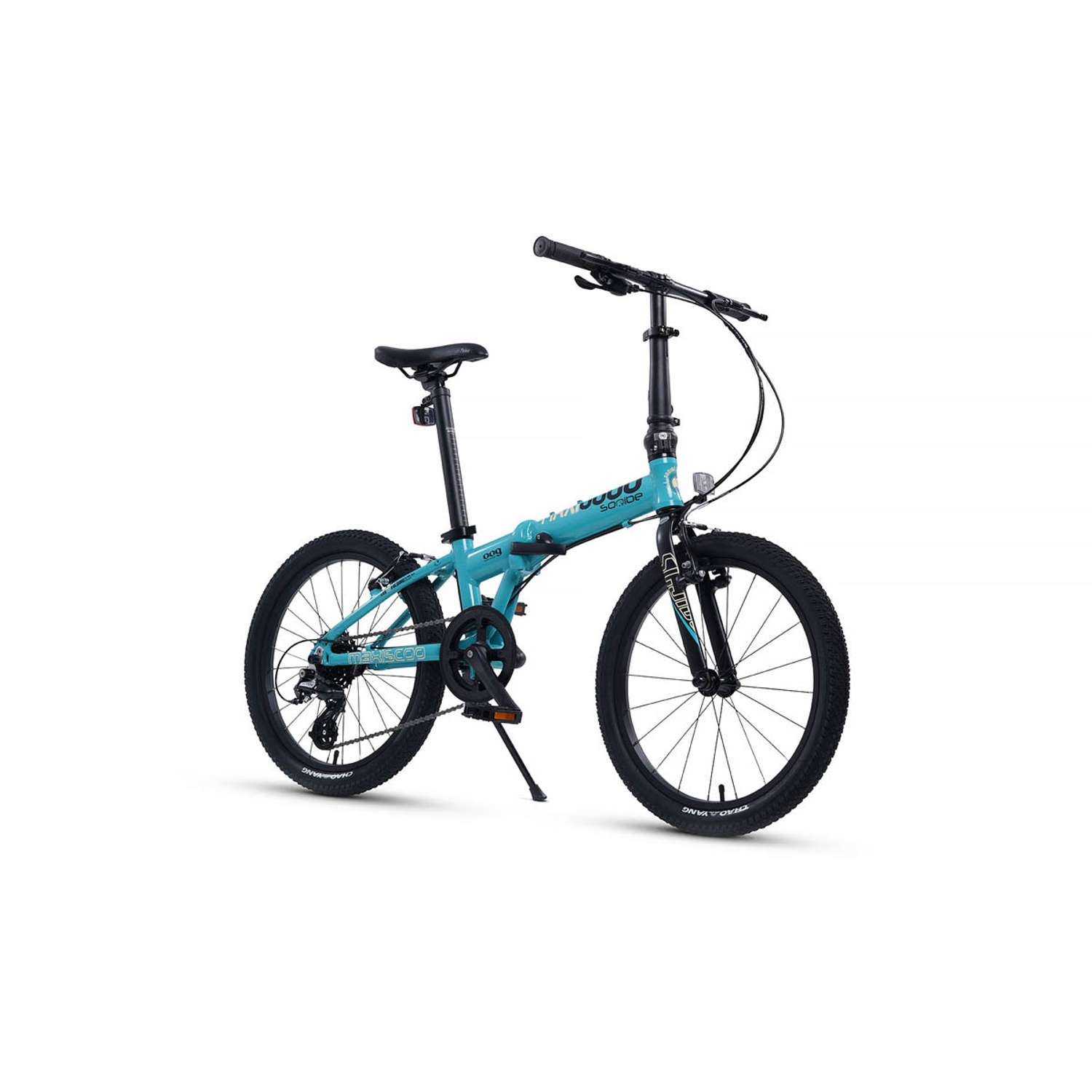 Велосипед Детский Складной Maxiscoo S009 20 синий - фото 2