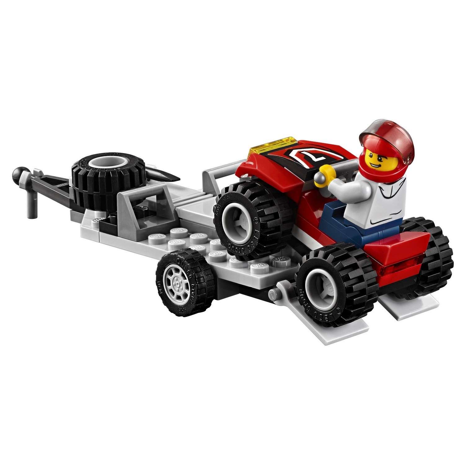 Конструктор LEGO City Great Vehicles Гоночная команда (60148) - фото 12