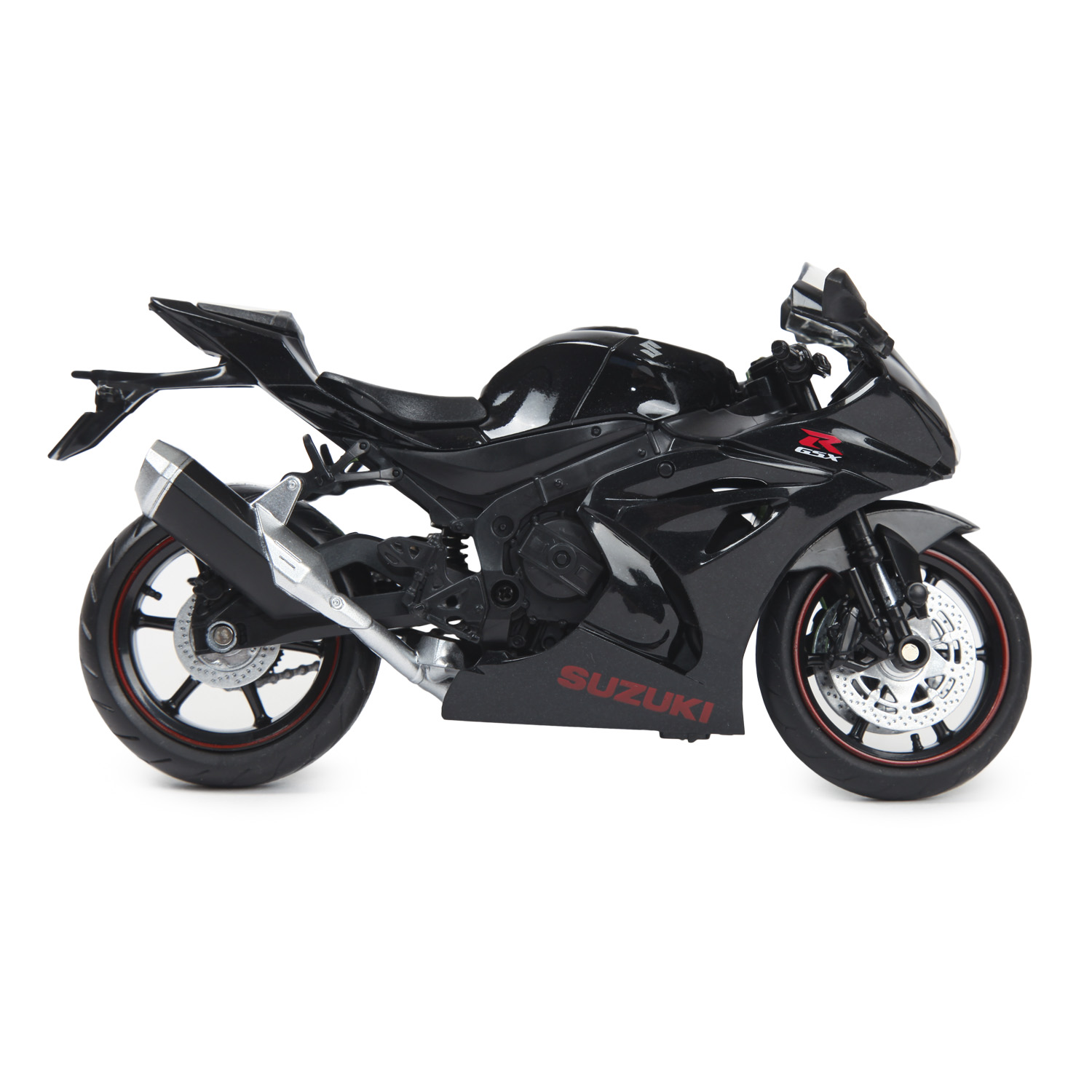 Мотоцикл Mobicaro 1:12 Suzuki GSX R1000R Черный 644104 купить по цене 1299  ₽ в интернет-магазине Детский мир