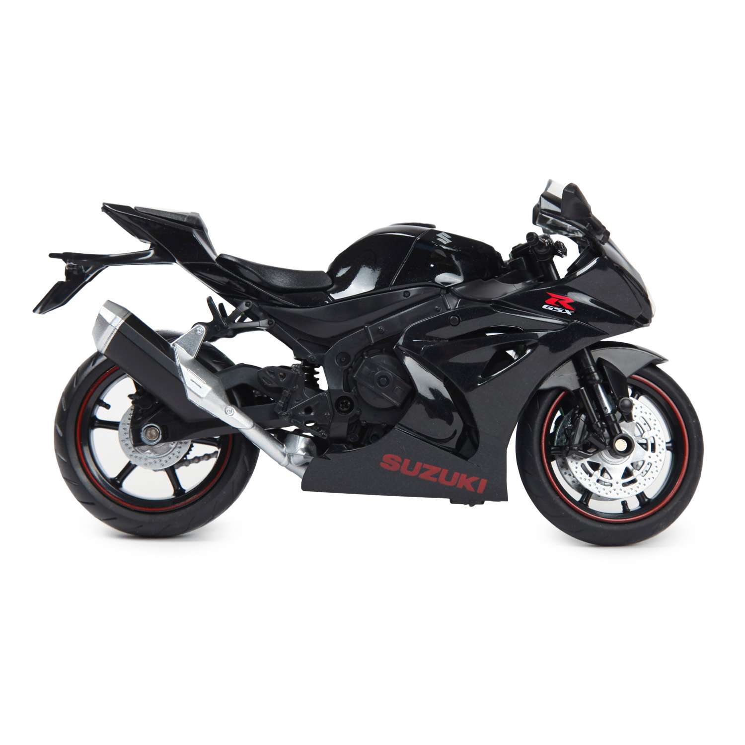 Мотоцикл Mobicaro 1:12 Suzuki GSX R1000R Черный 644104 644104 - фото 3