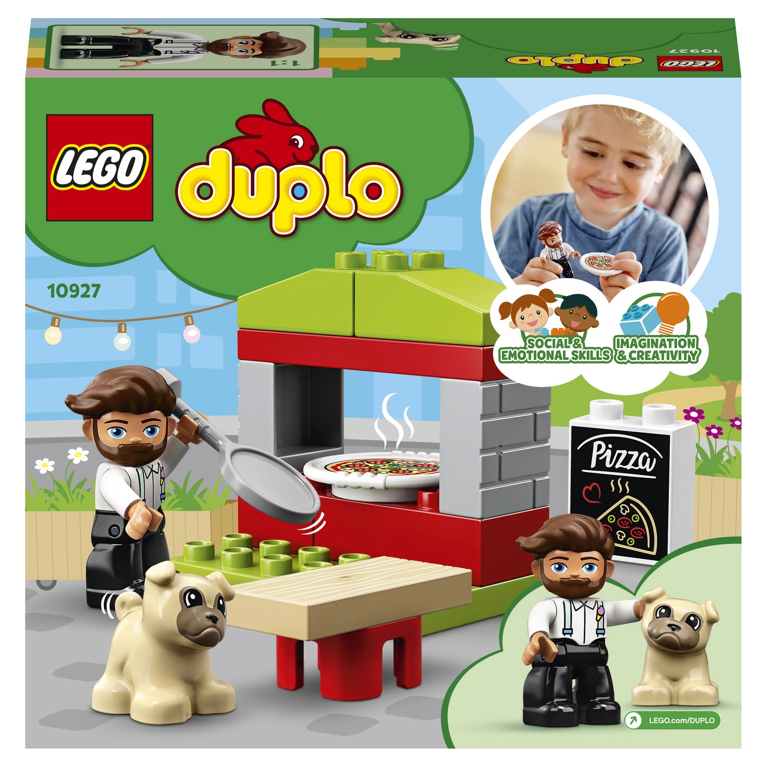 Конструктор LEGO DUPLO Town Киоск-пиццерия 10927 - фото 3