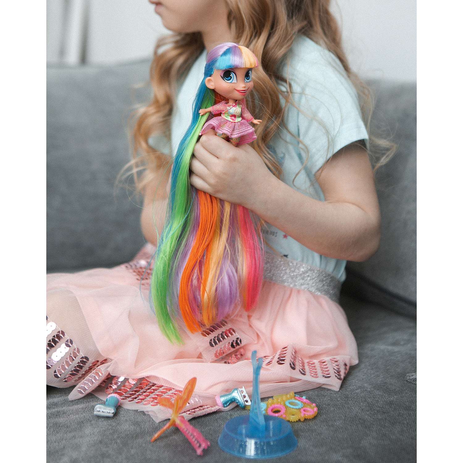 Кукла Hairdorables Рейни Супер волосы 23883 23883 - фото 9
