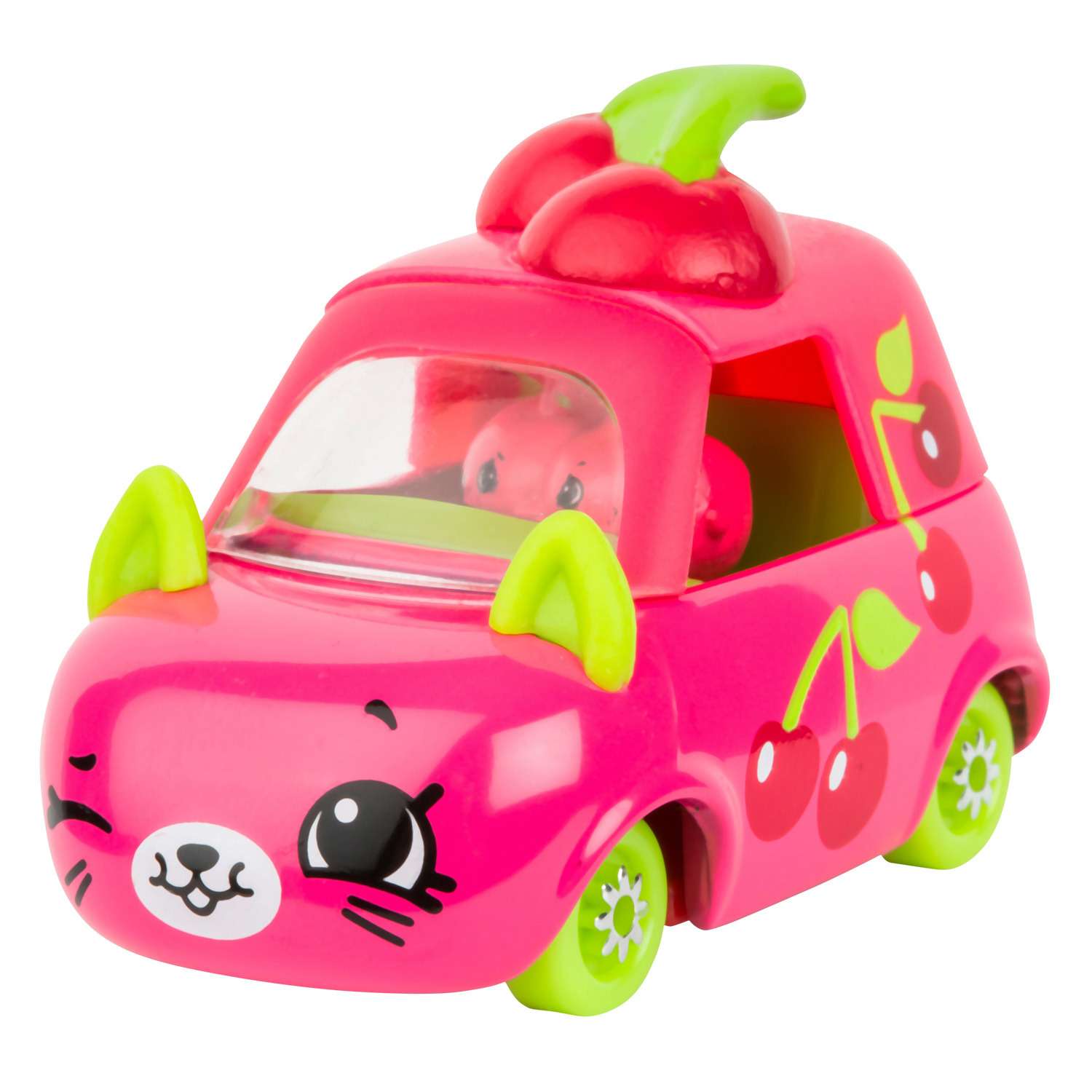 Машинка Cutie Cars с мини-фигуркой Shopkins S3 Черри Райд 57114 - фото 5