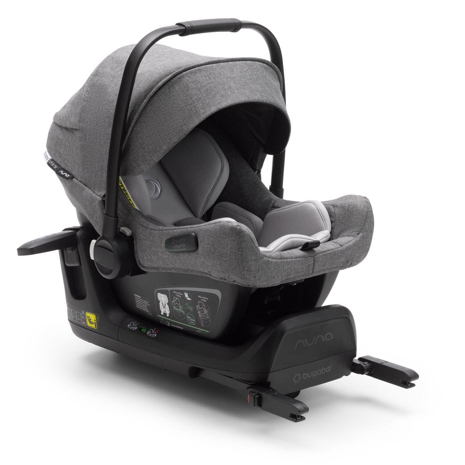 Автокресло Bugaboo Turtle Air by Nuna car seat Grey Melange 80801GR01 - фото 9