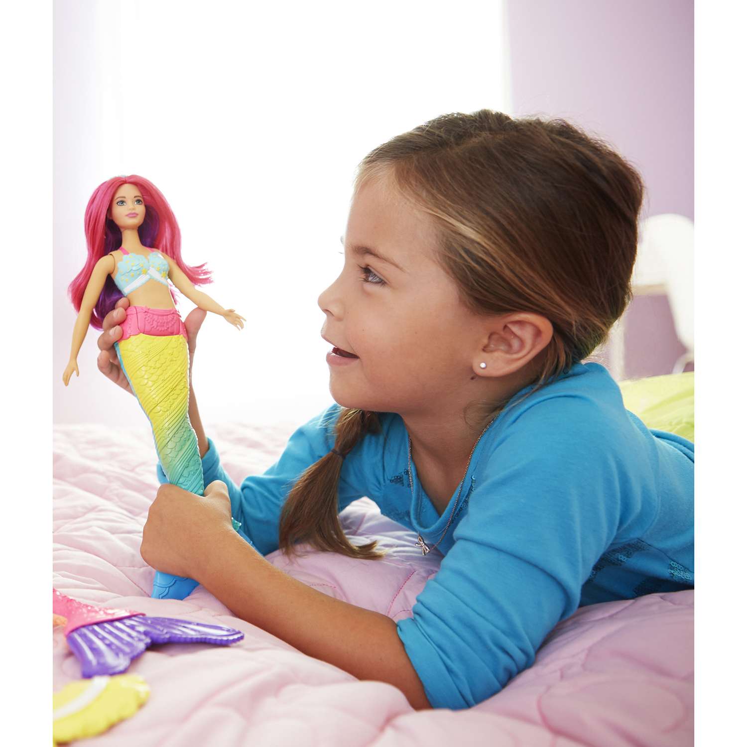 Кукла Barbie Волшебная русалочка FJC93 FJC89 - фото 8