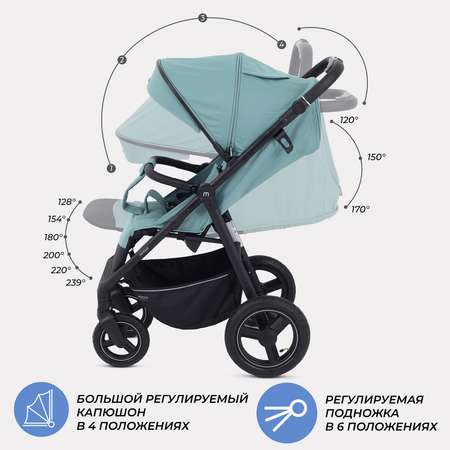 Коляска прогулочная MOWbaby Nimbus Air mint