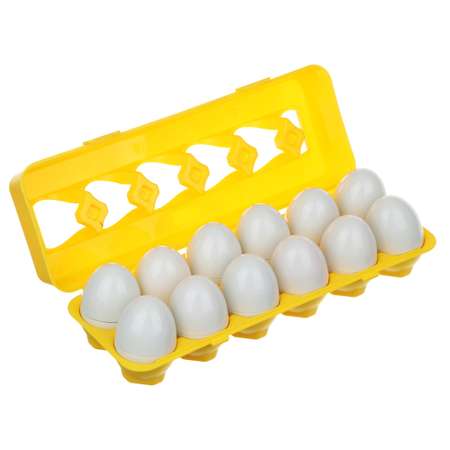 Обучающий сортер Игроленд Коробка с яйцами