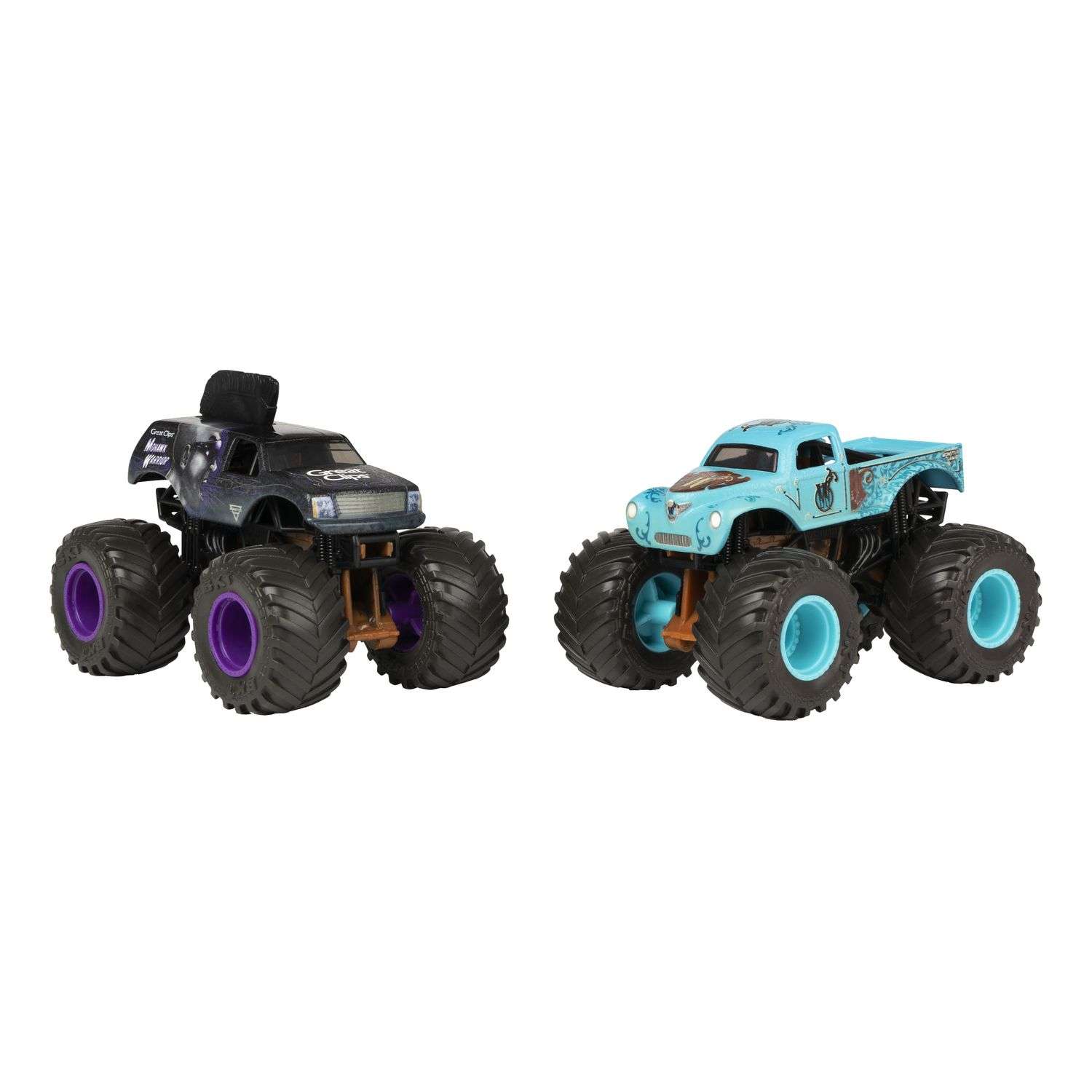 Машинки Monster Jam 1:64 Mhw Warrior V Whiplash 6044943/20129423 6044943 - фото 1