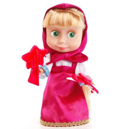 Кукла Карапуз Маша с аксессуарами 15 см