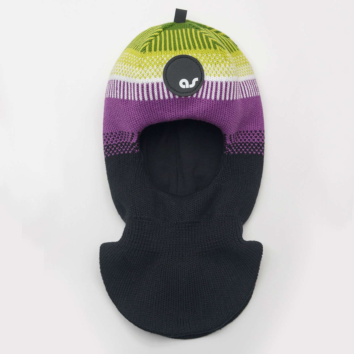 Шапка-шлем Artel 01531-22_фиолетовый/зеленый - фото 1