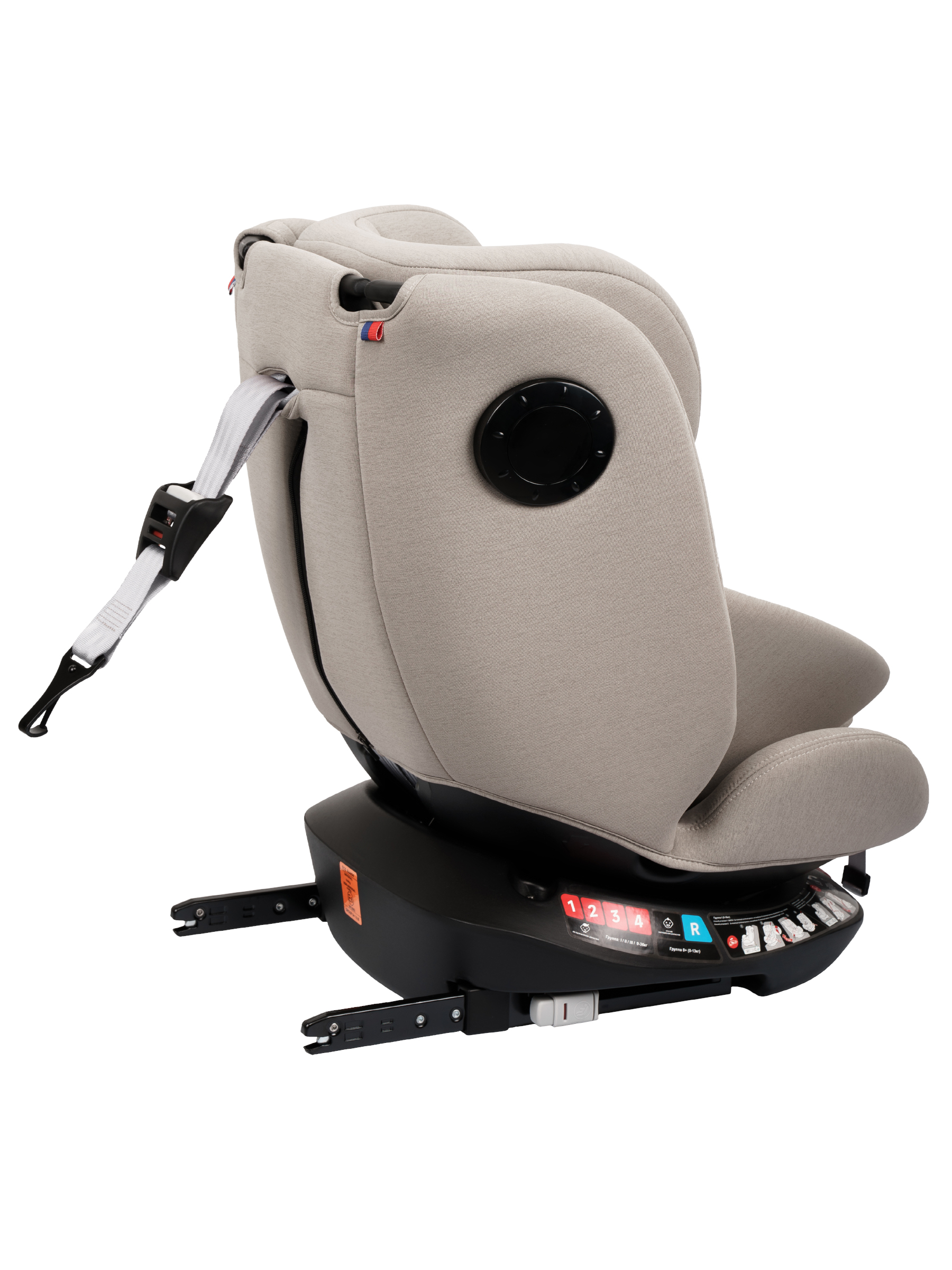 Автокресло JOVOLA Prime Isofix бежевый Isofix 0+/1/2/3 (0-36 кг) - фото 15