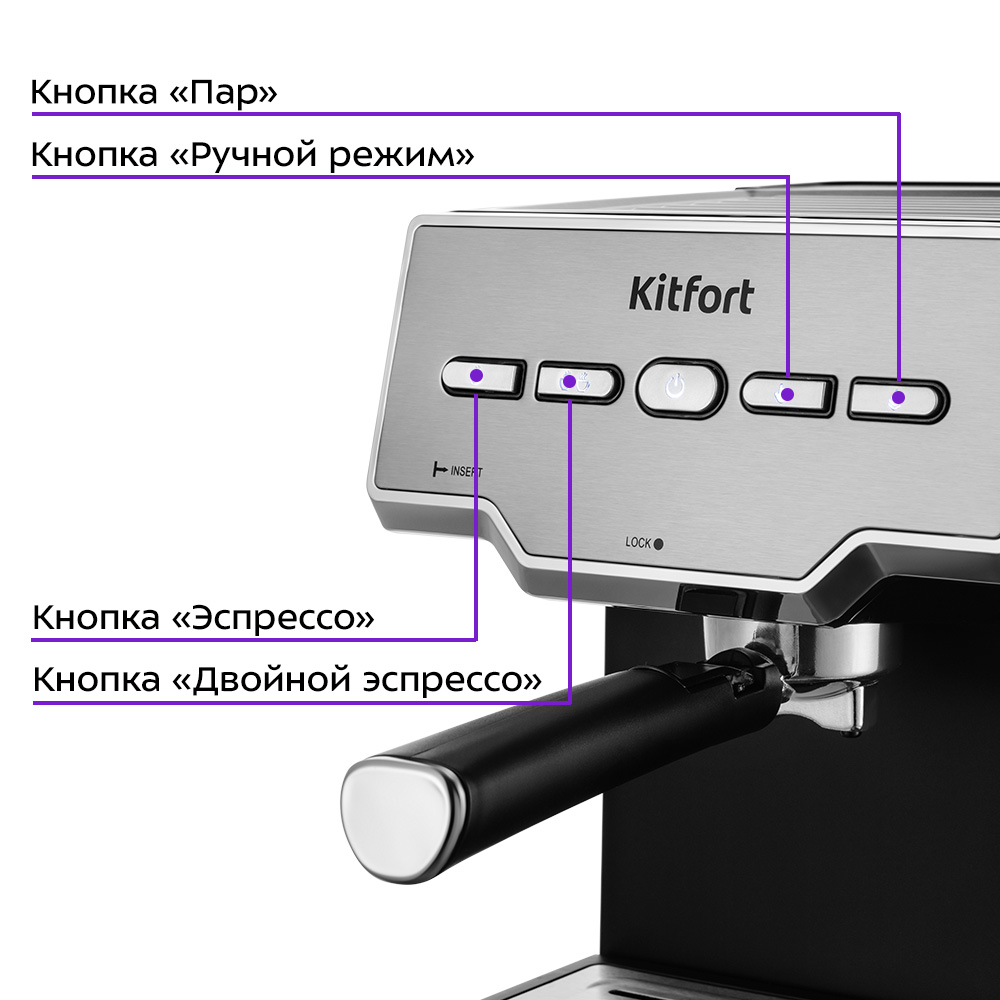 Кофеварка KITFORT КТ-7255 - фото 5