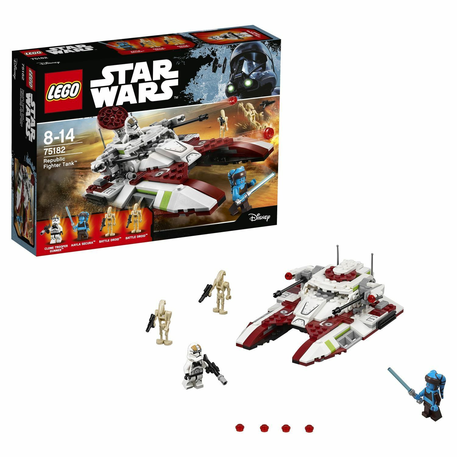 Конструктор LEGO Star Wars TM Боевой танк Республики (75182) купить по цене  1999 ₽ в интернет-магазине Детский мир