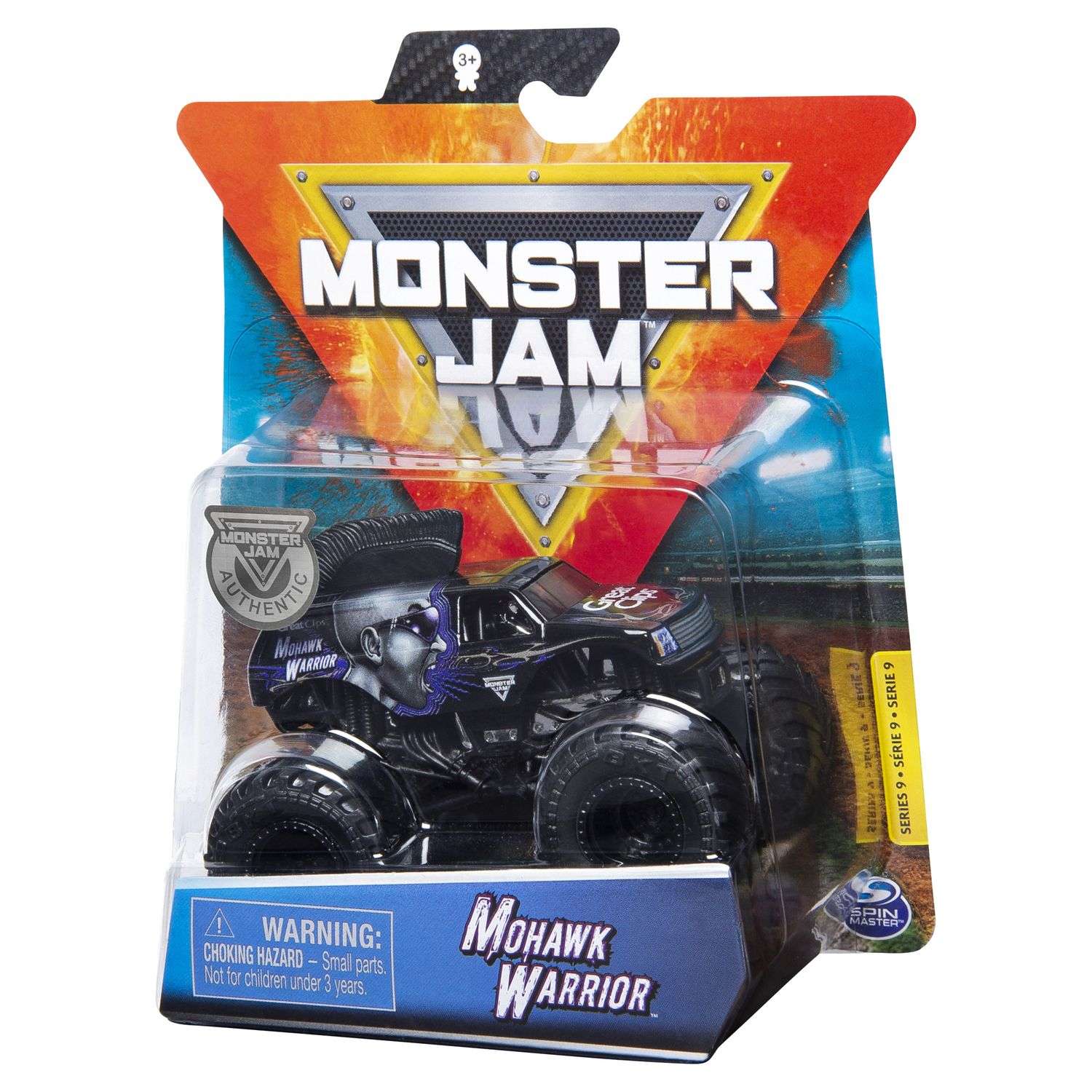 Машинка Monster Jam 1:64 Mohawk Warrior 6044941/20120658 6044941 - фото 3