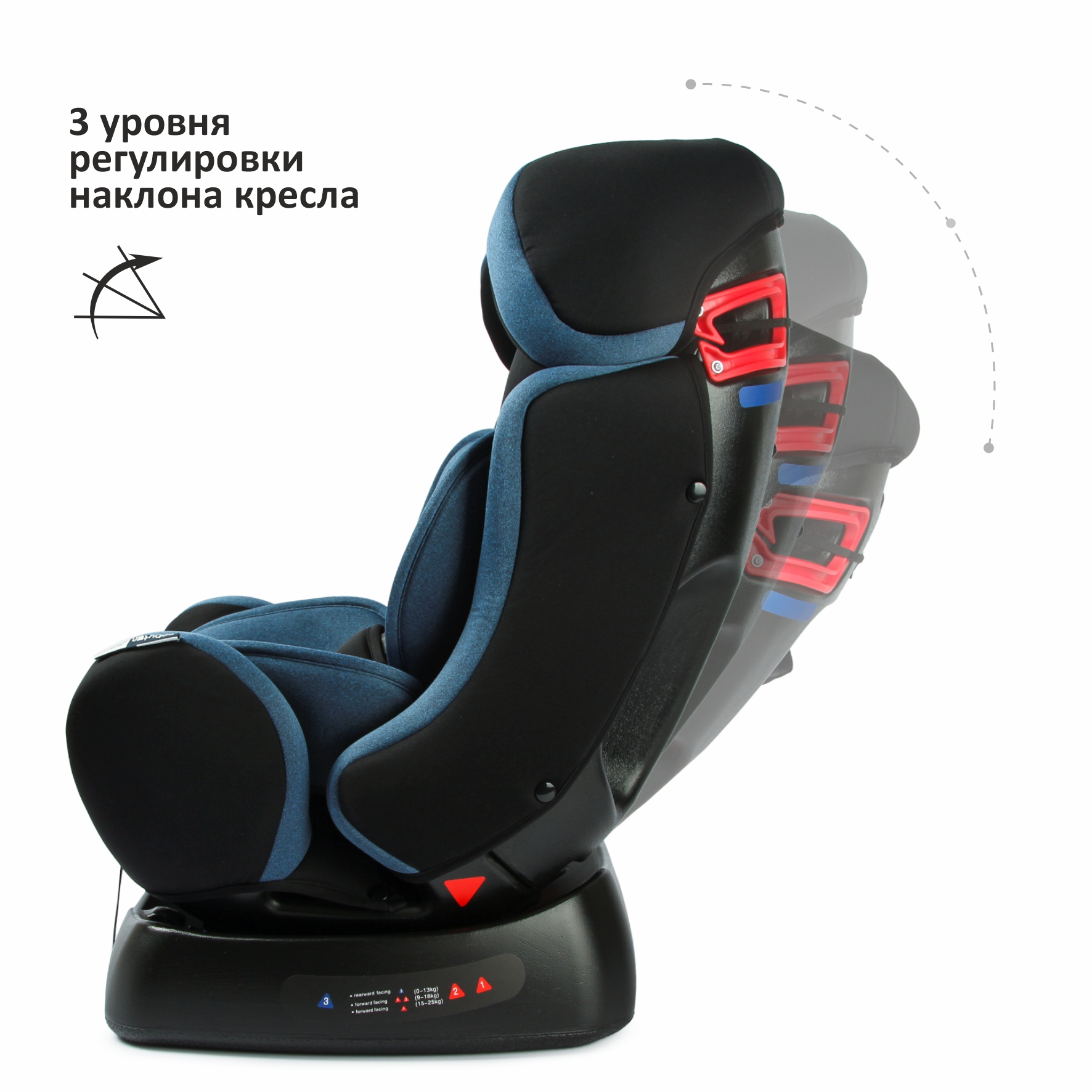 Автокресло Babyton Sigma Blue - фото 4