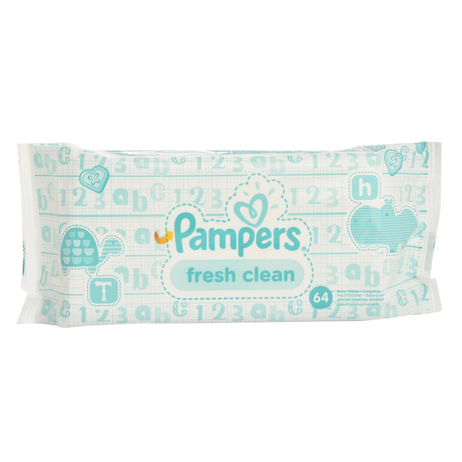 Салфетки Pampers Fresh Clean влажные сменный блок 256 штук - фото 13