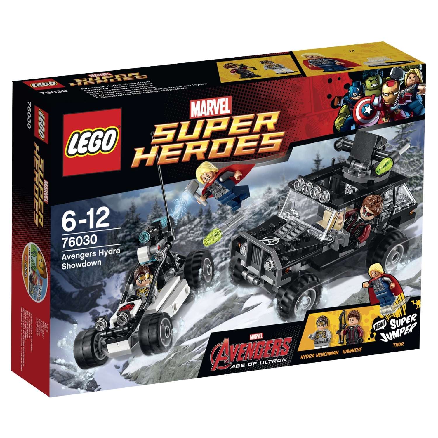 Конструктор LEGO Super Heroes Гидра против Мстителей (76030) - фото 2