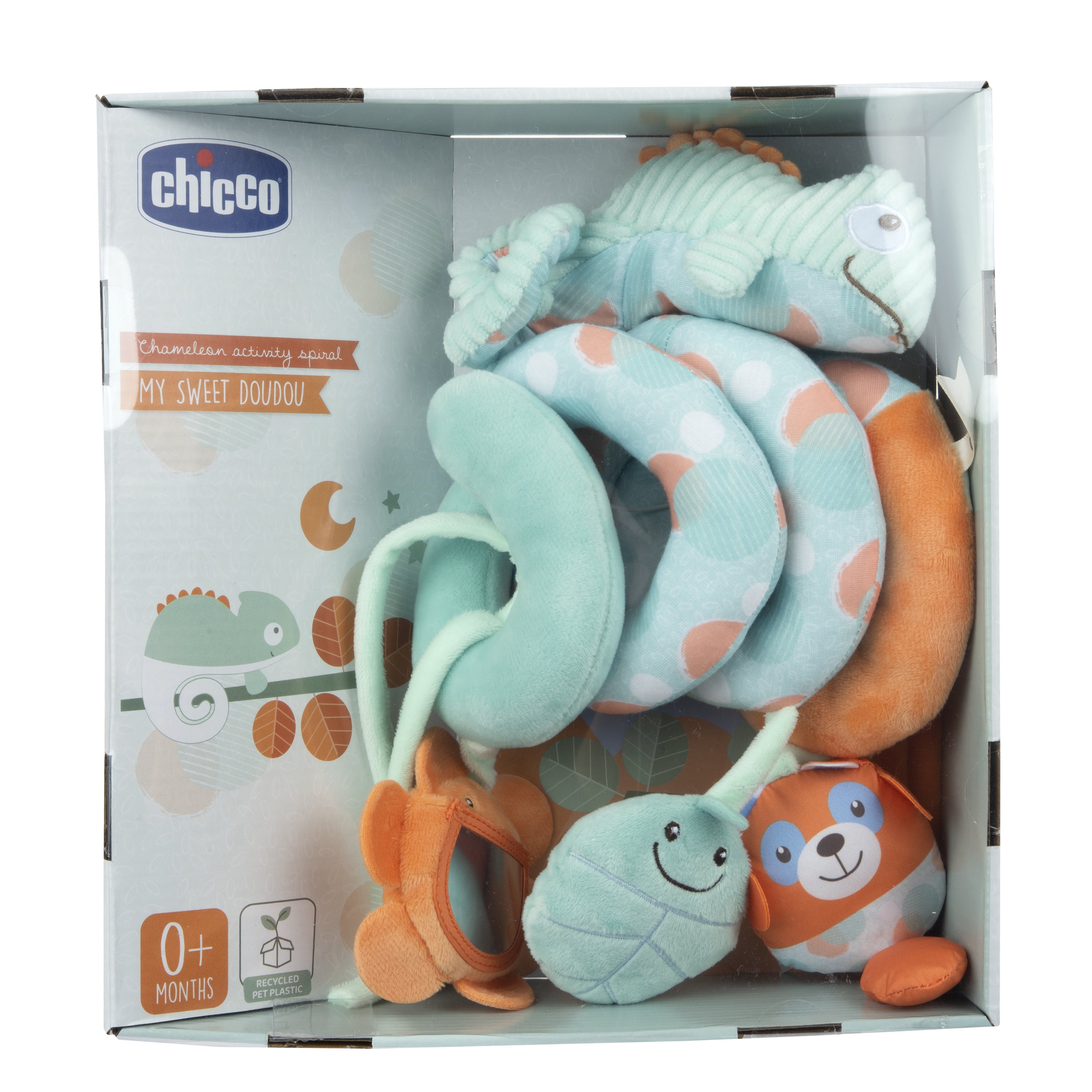 Игрушка Chicco подвеска мягкая Хамелеон - фото 4