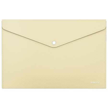 Папка-конверт ErichKrause Diagonal Pastel A4 на кнопке в ассортименте 50322