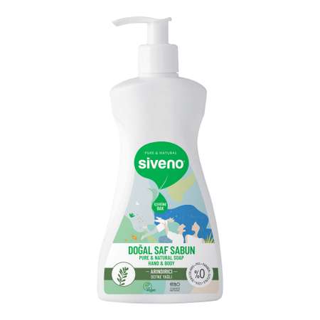 Жидкое мыло Siveno натуральное для рук и тела с лавровым маслом 300 мл