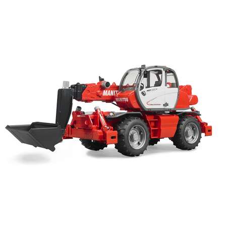 Автомобиль BRUDER 02129 Погрузчик колесный Manitou MRT 2150 с телескопическим ковшом