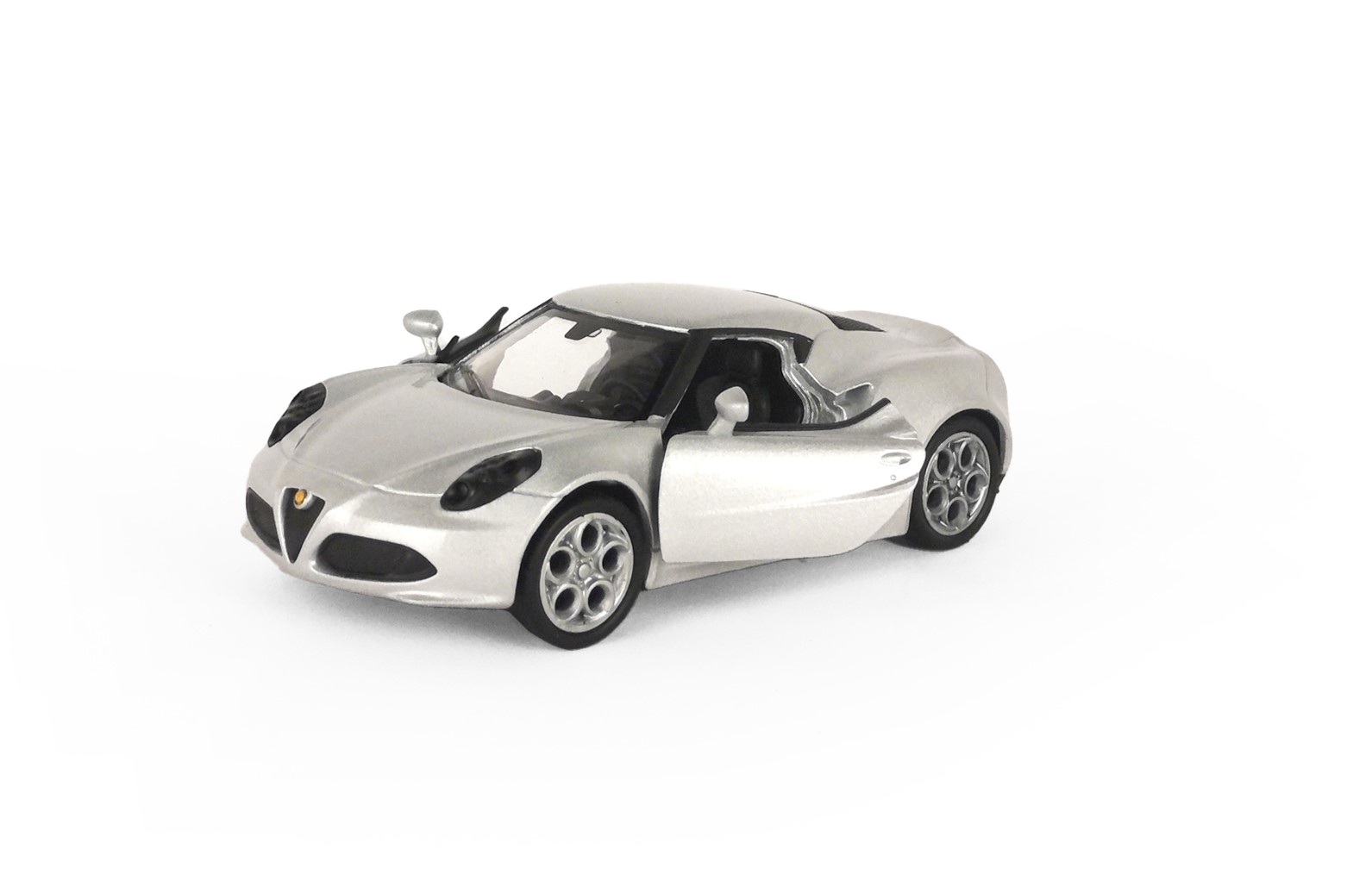 Машинка Welly 1:38 Alfa Romeo 4C цвет в ассортименте 43676W - фото 3