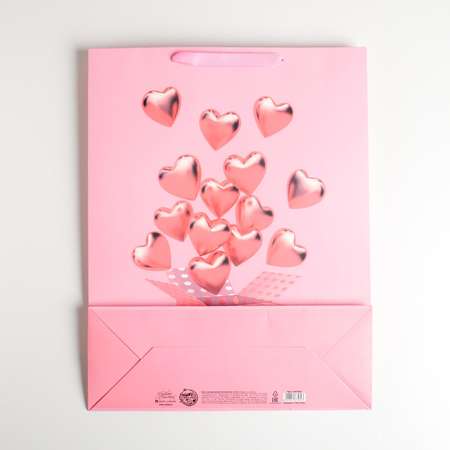 Пакет подарочный Дарите Счастье Love