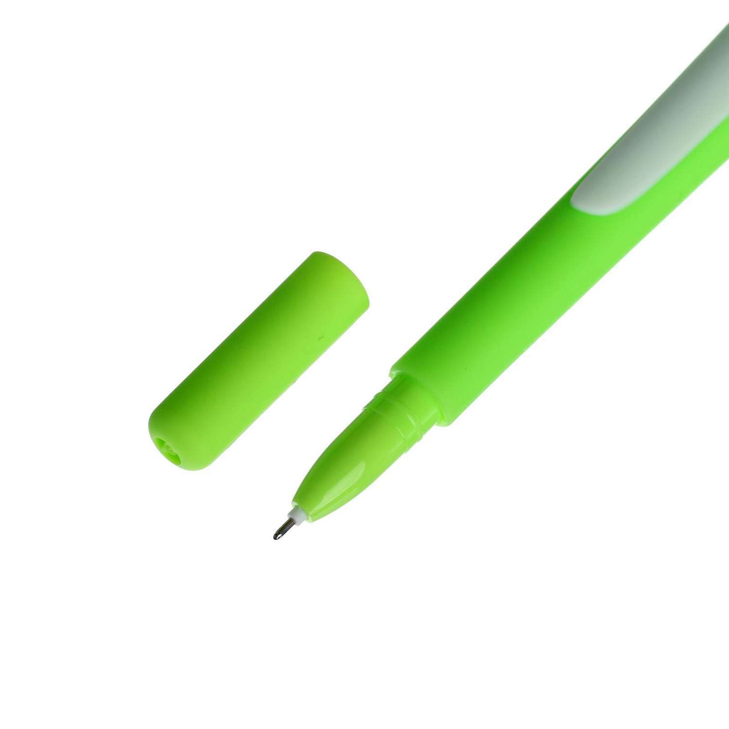 Ручка Calligrata гелевая «Крокодил светло-зеленый» - фото 2