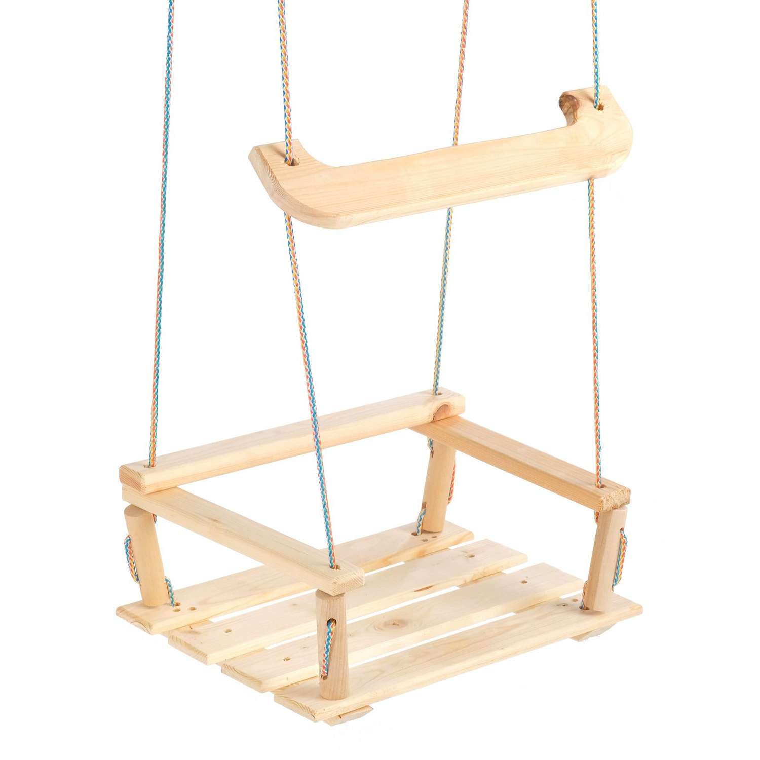 Кресло Добропаровъ подвесное деревянное сиденье 30×40см - фото 6