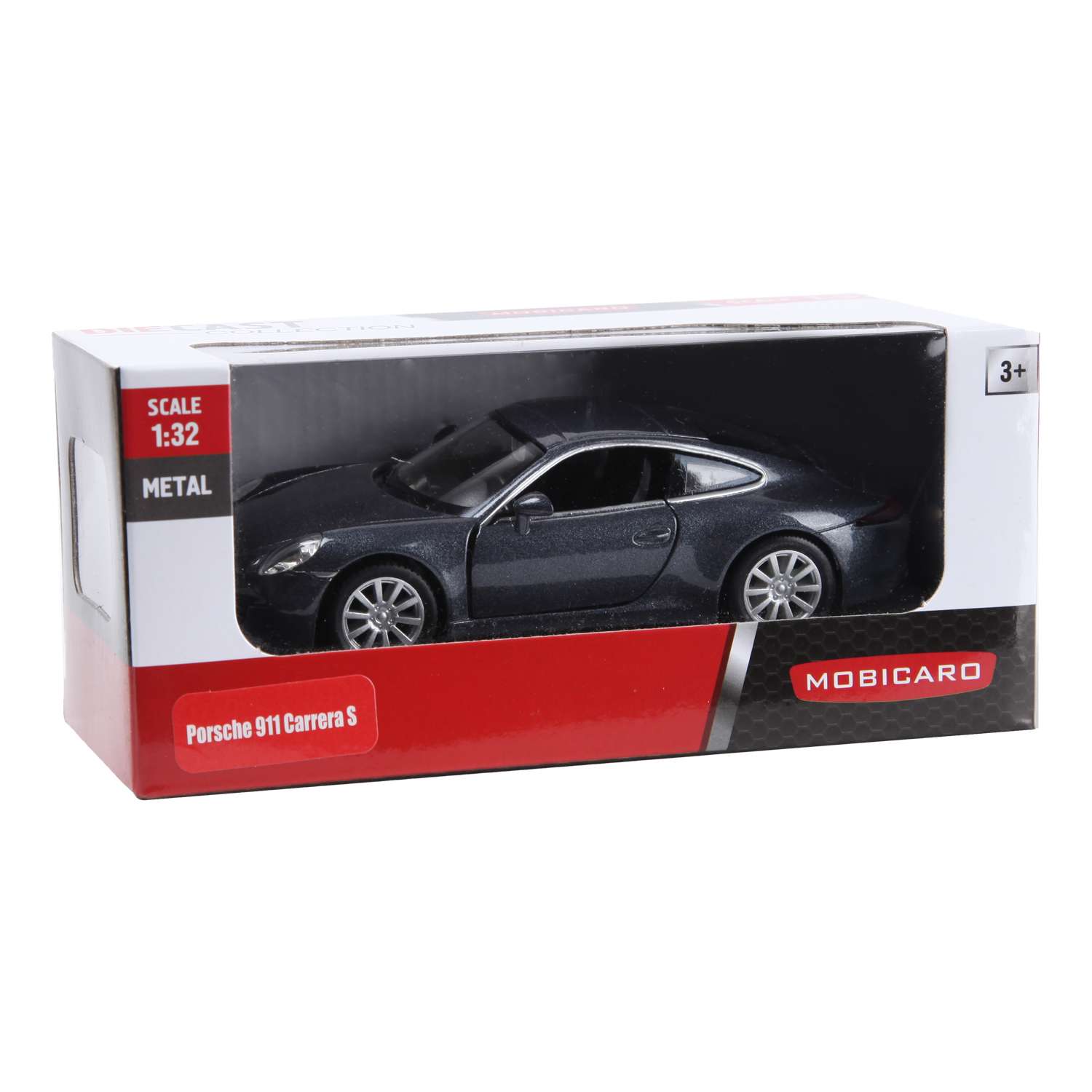 Машинка Mobicaro Porsche 911 Turbo 1:43 в ассортиментте 444010 - фото 10